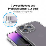 Just Mobile iPhone 14 Pro -kuori TENC Slim Fit Frost