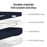 Just Mobile iPhone 14 Pro Kuori TENC Silicone MagSafe Sininen