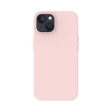 Just Mobile iPhone 14 -suojakuori TENC Silicone MagSafe, vaaleanpunainen