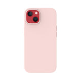 Just Mobile iPhone 14 -suojakuori TENC Silicone MagSafe, vaaleanpunainen