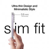 Just Mobile iPhone 14 Pro Max -kuori TENC Slim Fit Frost