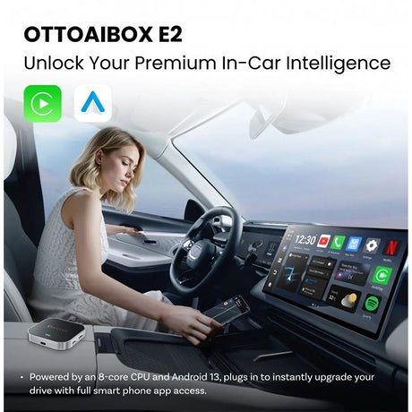 Ottocast Aibox E2 Apple CarPlay/Android Auto AI-boksi