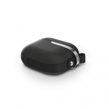 Moshi Pebbo Luxe AirPods 3 -kuoret PU-nahkaa, musta