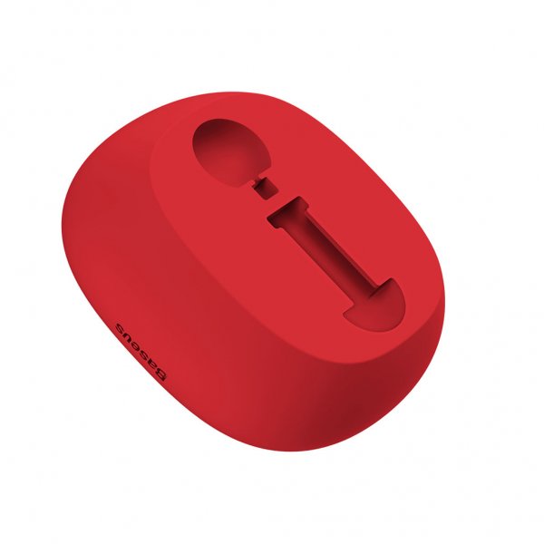 Baseus Apple Pencil -pidike, silikoni, punainen