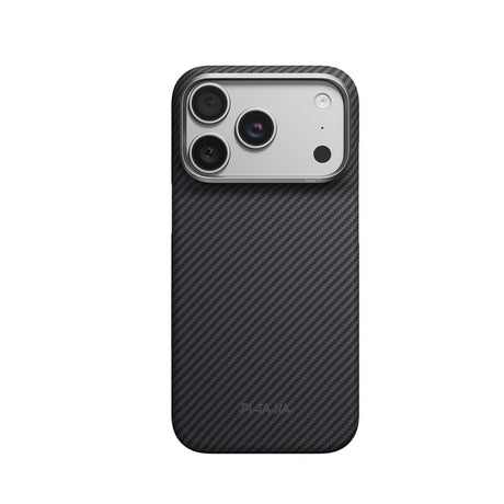 Pitaka iPhone 17 Pro/iPhone 18 Pro Kuori Edge MagSafe Black/Grey Twill