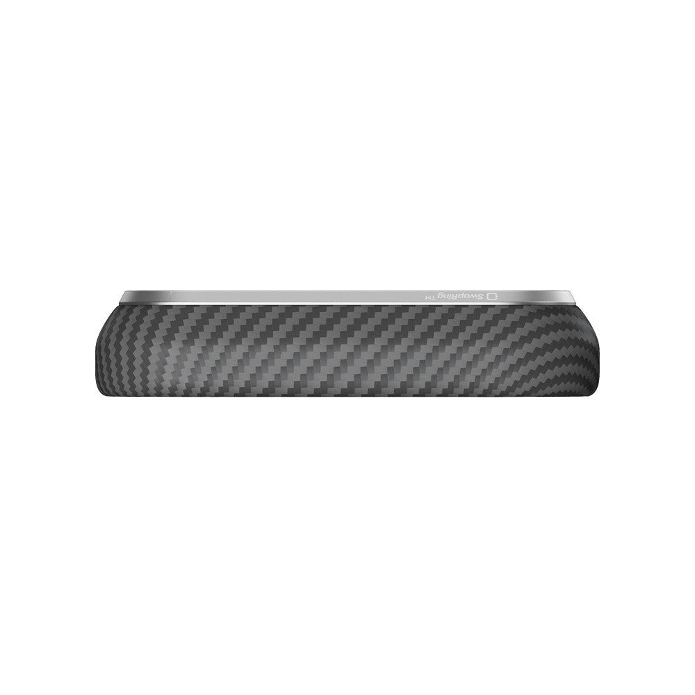 Pitaka iPhone 17 Pro/iPhone 18 Pro Kuori Edge MagSafe Black/Grey Twill