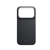 Pitaka iPhone 17 Pro/iPhone 18 Pro Kuori Edge MagSafe Black/Grey Twill