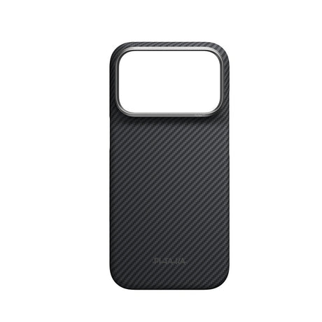 Pitaka iPhone 17 Pro/iPhone 18 Pro Kuori Edge MagSafe Black/Grey Twill