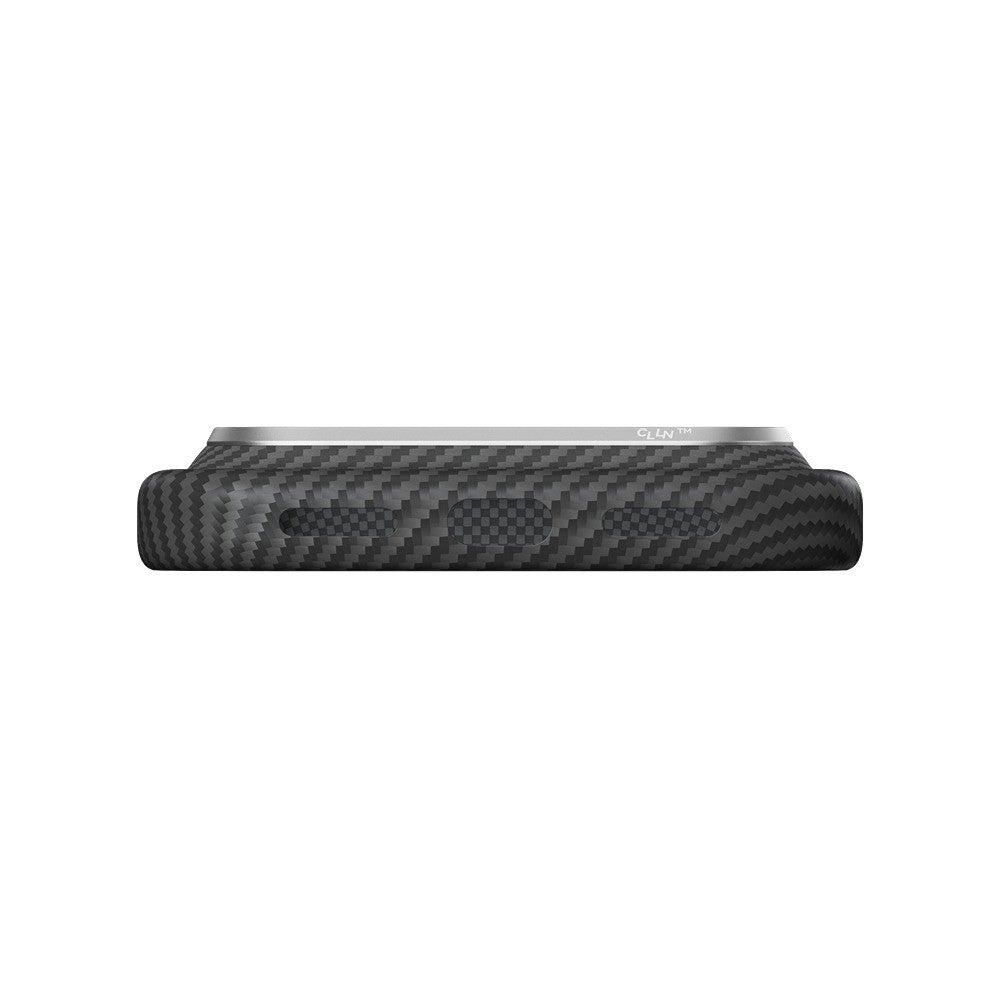 Pitaka iPhone 17 Pro/iPhone 18 Pro Kuori Edge MagSafe Black/Grey Twill
