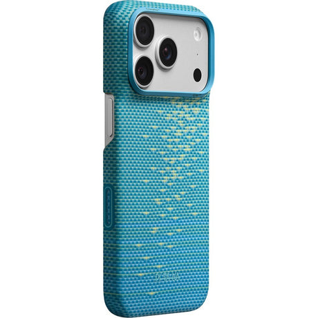 Pitaka iPhone 17 Pro/iPhone 18 Pro Kuori Edge MagSafe Lucid Blue