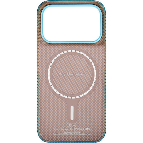 Pitaka iPhone 17 Pro/iPhone 18 Pro Kuori Edge MagSafe Lucid Blue