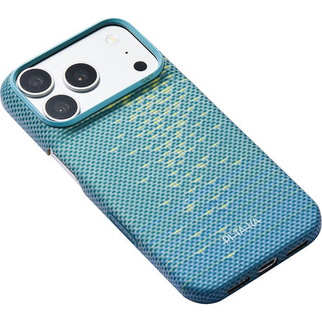 Pitaka iPhone 17 Pro/iPhone 18 Pro Kuori Edge MagSafe Lucid Blue