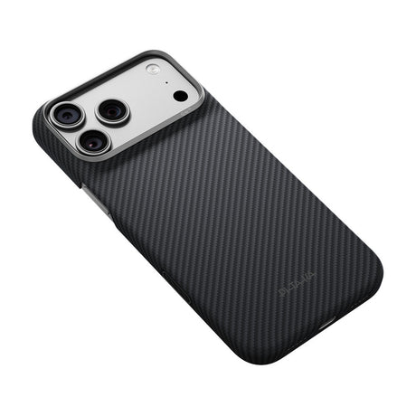 Pitaka iPhone 17 Pro Max/iPhone 18 Pro Max Kuori Edge MagSafe Black/Grey Twill