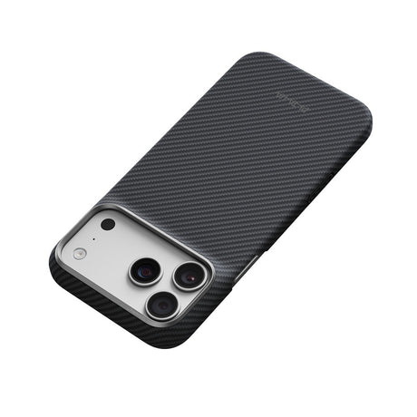 Pitaka iPhone 17 Pro Max/iPhone 18 Pro Max Kuori Edge MagSafe Black/Grey Twill