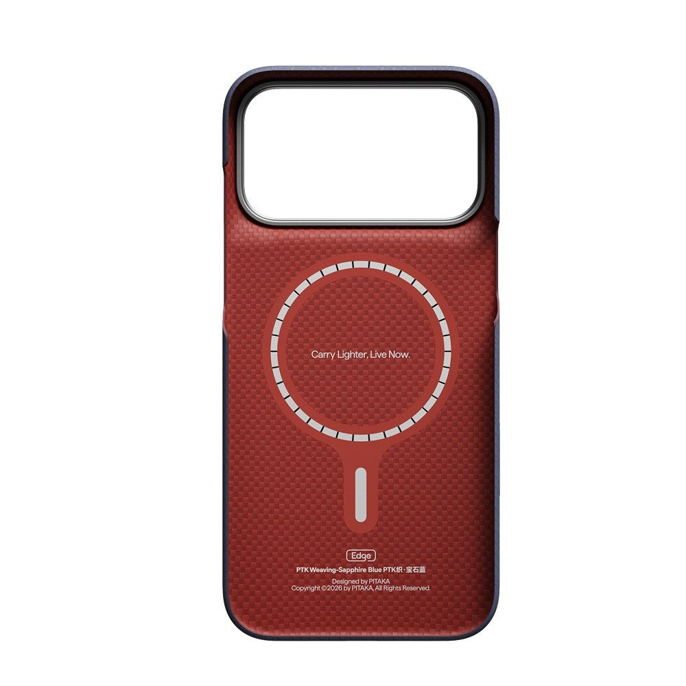 Pitaka iPhone 17 Pro Max/iPhone 18 Pro Max Kuori Edge MagSafe Sapphire Blue