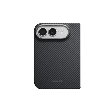 Pitaka iPhone Duo Kuori Edge MagSafe Black/Grey Twill