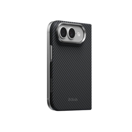 Pitaka iPhone Duo Kuori Edge MagSafe Black/Grey Twill