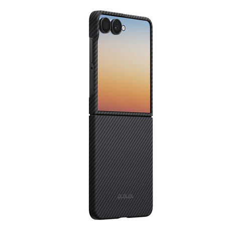 Pitaka Samsung Galaxy Z Flip 8 Kuori Edge Black/Grey Twill