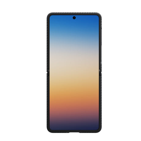 Pitaka Samsung Galaxy Z Flip 8 Kuori Edge Black/Grey Twill