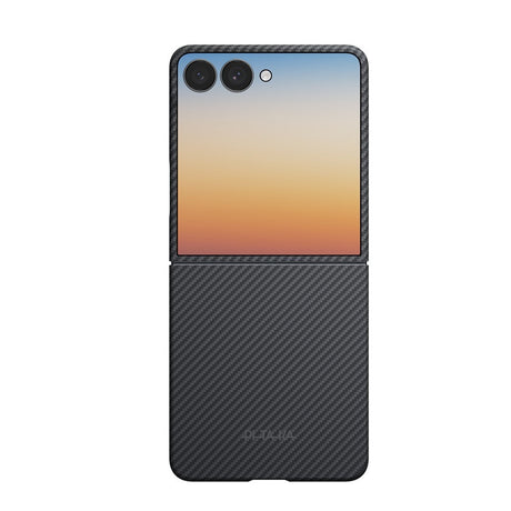 Pitaka Samsung Galaxy Z Flip 8 Kuori Edge Black/Grey Twill
