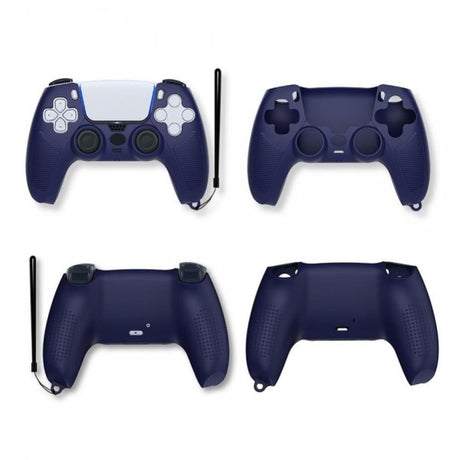 PlayStation 5 DualSense-ohjaimen kuori ja hihna, sininen