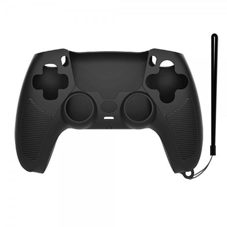 PlayStation 5 DualSense -ohjainsuoja hihnalla, musta