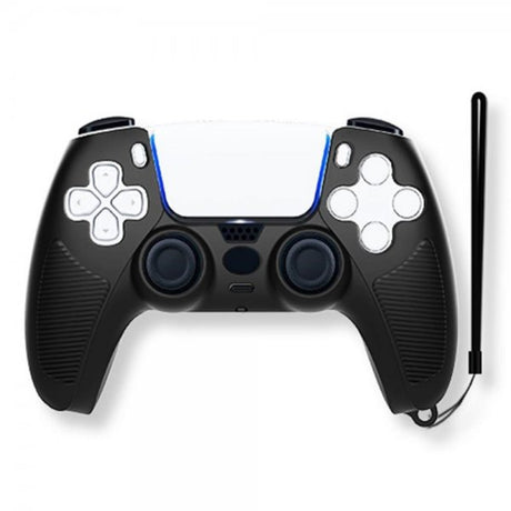 PlayStation 5 DualSense -ohjainsuoja hihnalla, musta