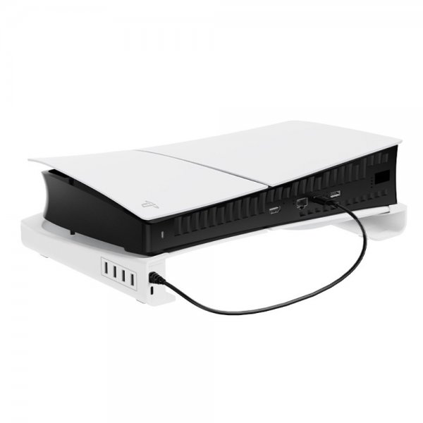 Aolion PlayStation 5 Slim Vaakasuora Teline USB-hubilla