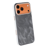 iPhone 17 Pro Max/iPhone 18 Pro Max Kuori Plumtextur MagSafe Musta