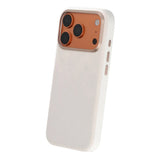 iPhone 17 Pro Max/iPhone 18 Pro Max Kuori Plumtextur MagSafe Valkoinen