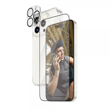PanzerGlass iPhone 15 Pro 3-in-1 -pakkaus