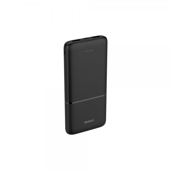 Deltaco Powerbank 10 000 mAh Pikalataus 20W Musta