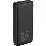 Deltaco Powerbank 20 000 mAh Pikalataus 20W Musta
