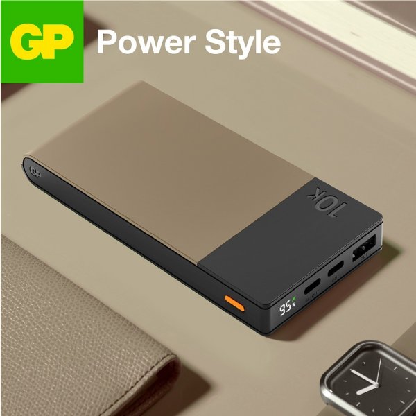 GP Powerbank M2+ 10 000 mAh Beige -varavirtalähde