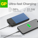 GP Powerbank M2+ 10 000 mAh Sininen