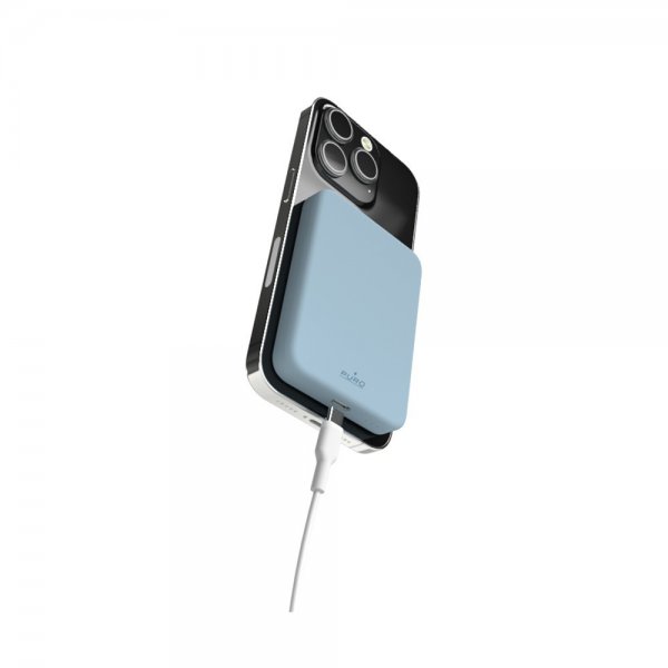 Puro MagSafe Powerbank Mini Power Mag Sininen