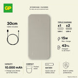 GP Powerbank Plus 10 000 mAh kerma