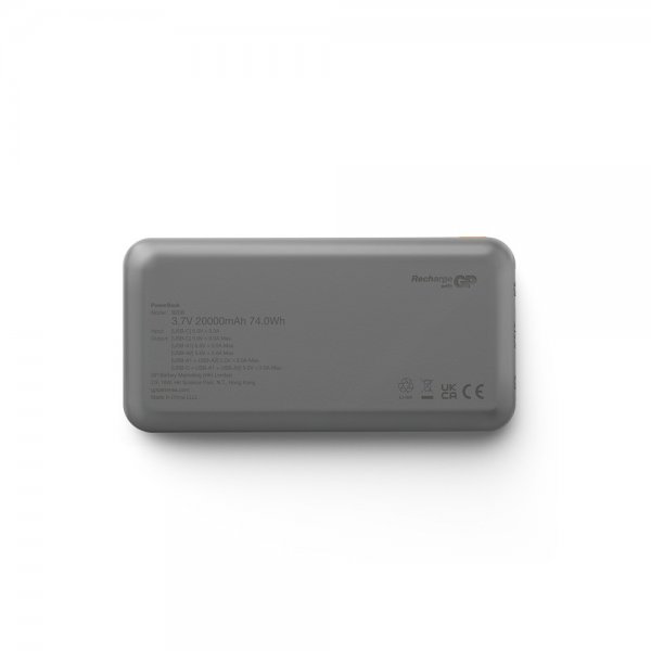 GP Powerbank Plus 20 000 mAh Musta