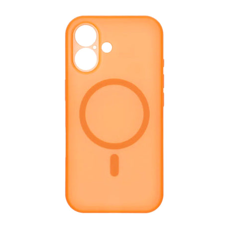 iPhone 16 Kuori Kameran linssinsuojus MagSafe Oranssi