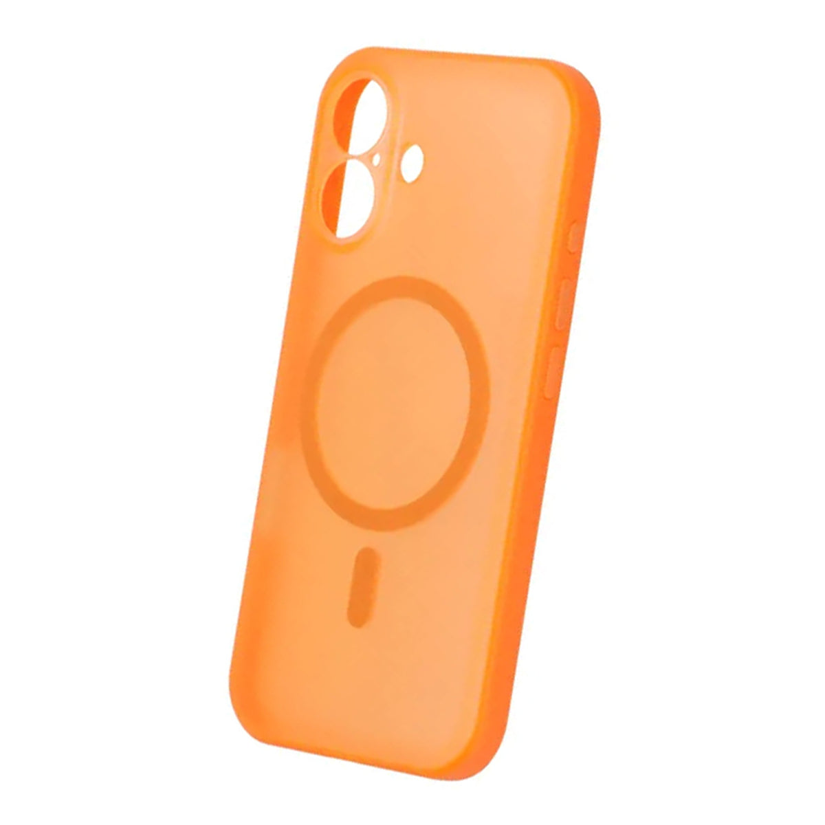 iPhone 16 Kuori Kameran linssinsuojus MagSafe Oranssi
