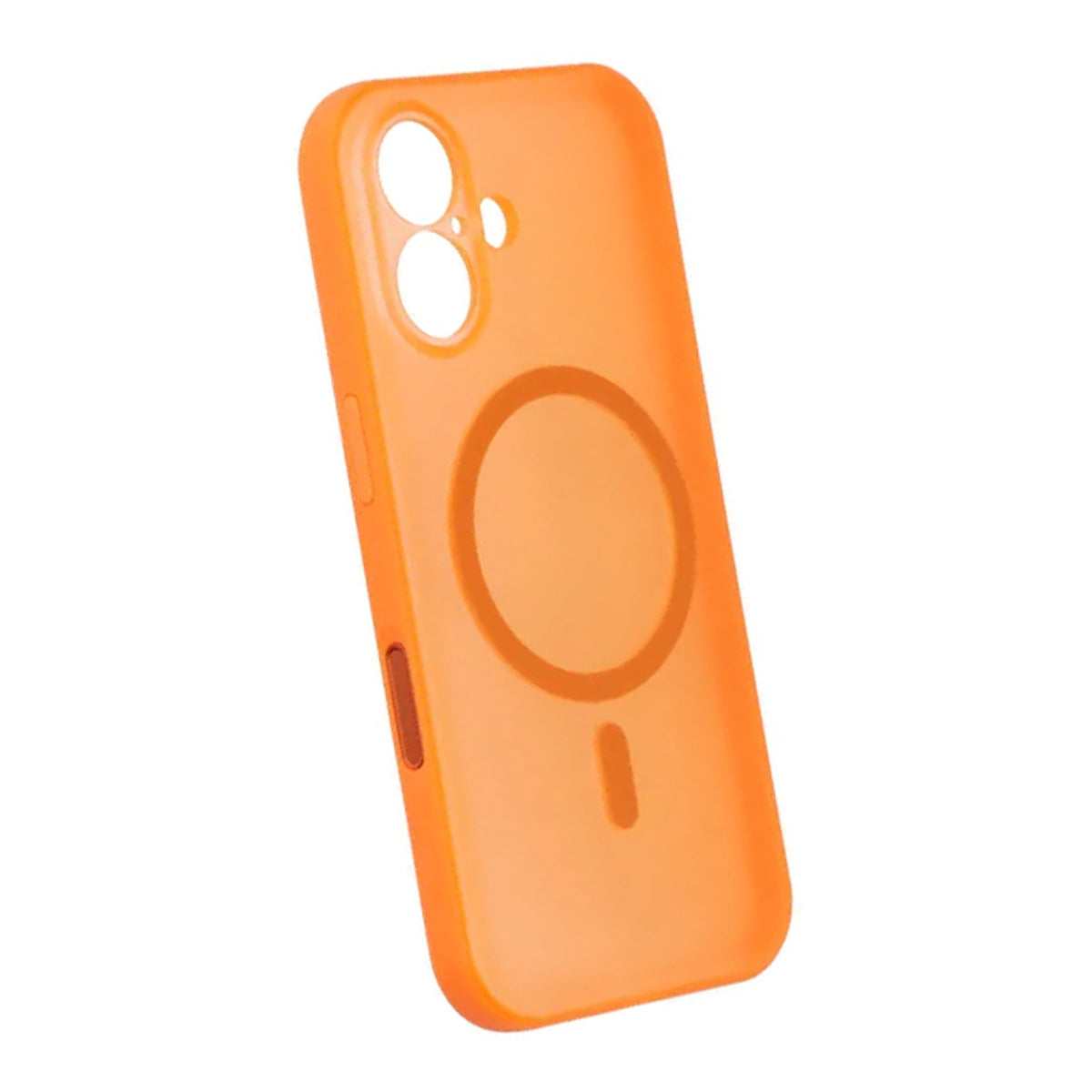 iPhone 16 Kuori Kameran linssinsuojus MagSafe Oranssi