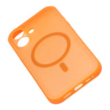 iPhone 16 Kuori Kameran linssinsuojus MagSafe Oranssi