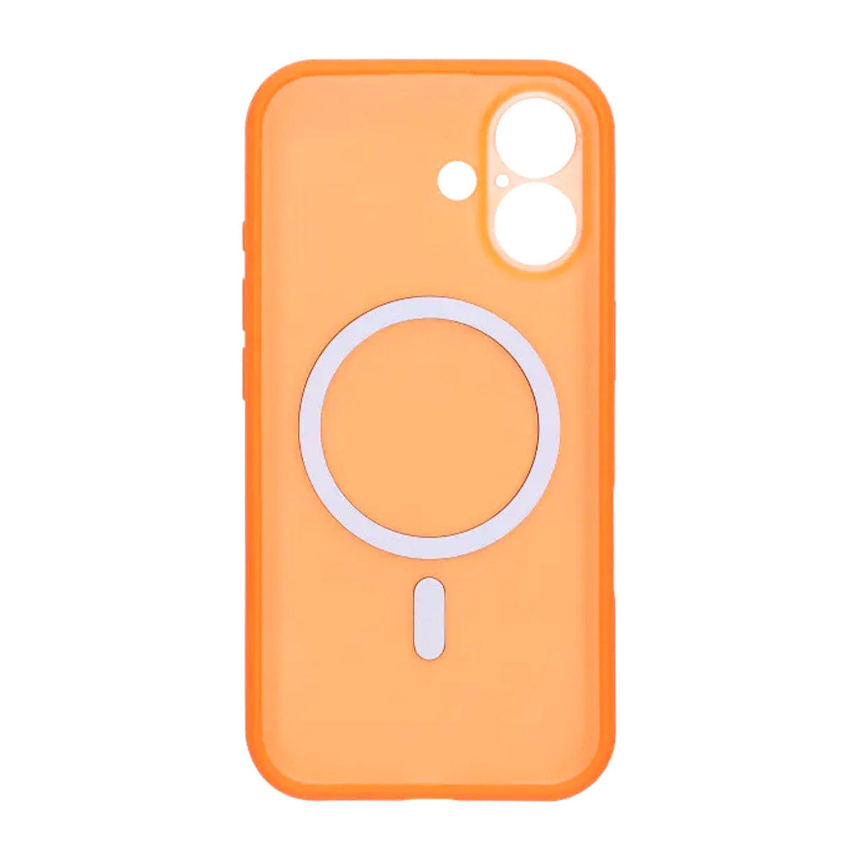 iPhone 16 Kuori Kameran linssinsuojus MagSafe Oranssi