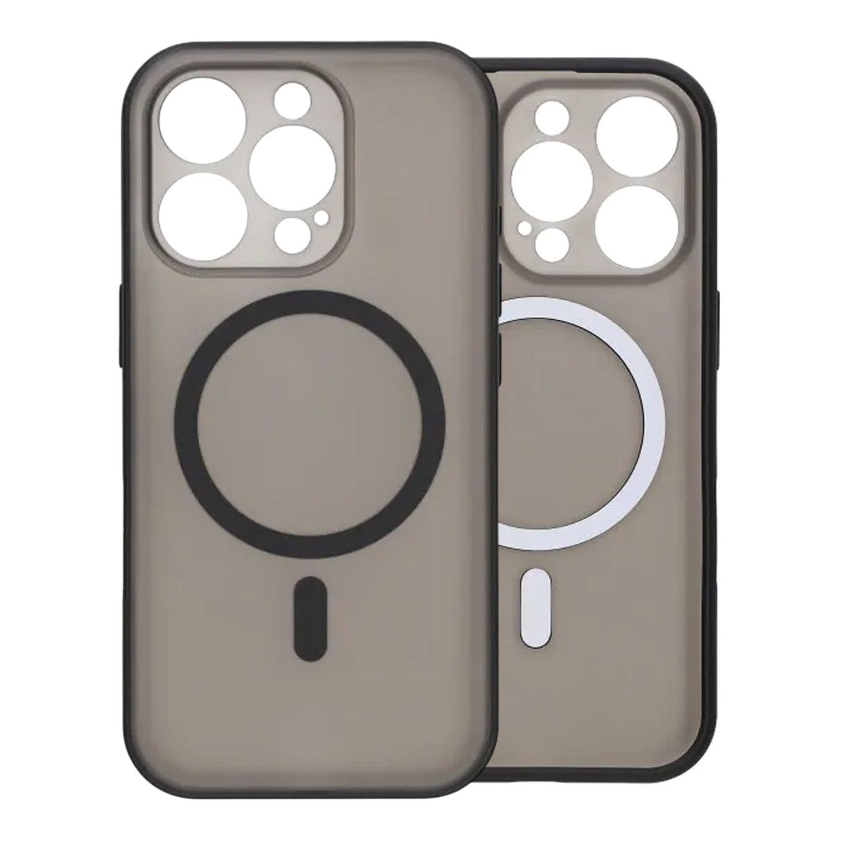 iPhone 16 Pro Max Kuori Kameran linssinsuojus MagSafe Musta