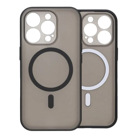 iPhone 16 Pro Max Kuori Kameran linssinsuojus MagSafe Musta