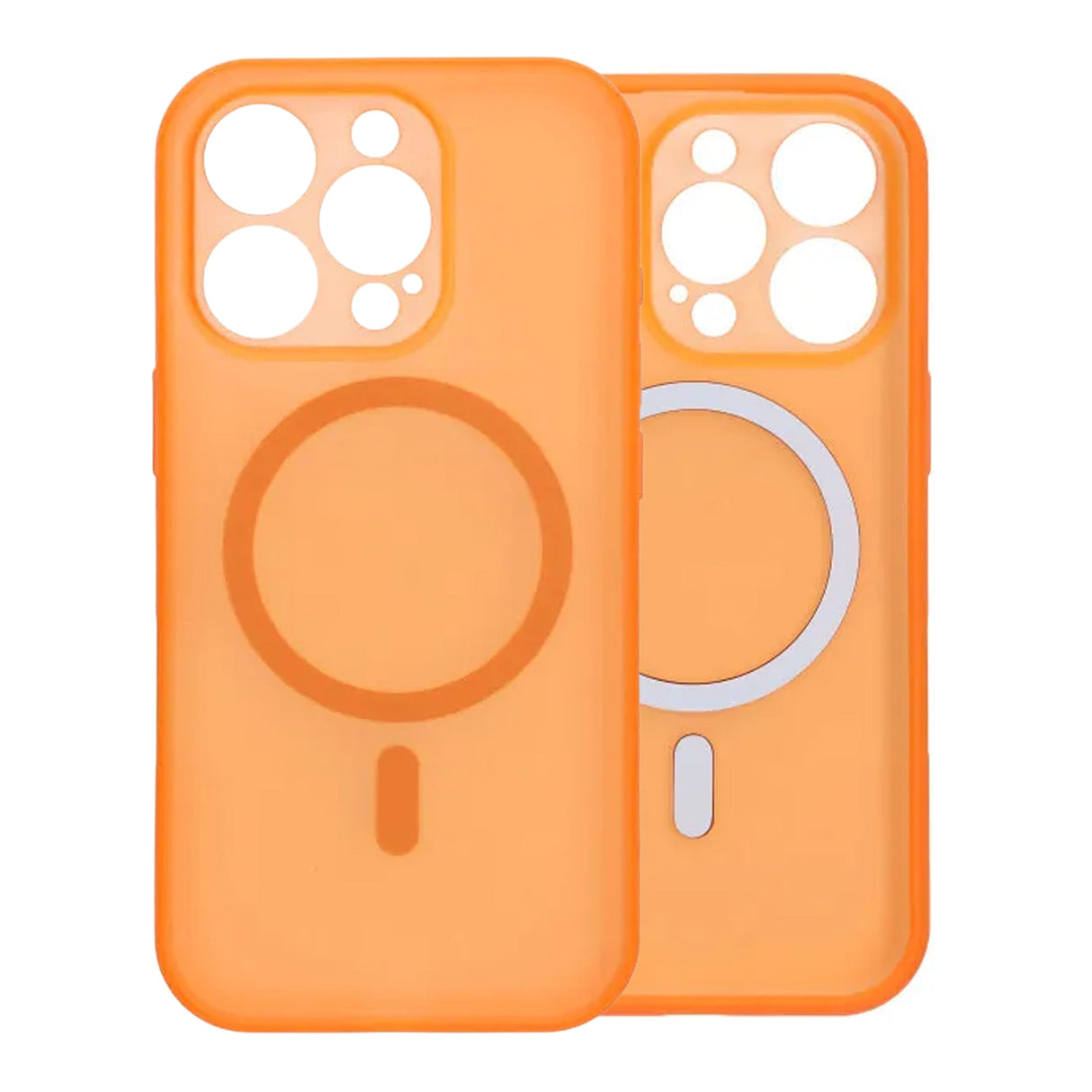 iPhone 16 Pro Max Kuori Kameran linssinsuojus MagSafe Oranssi