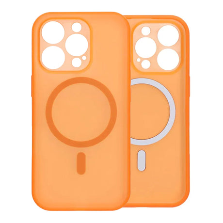 iPhone 16 Pro Kuori Kameran linssinsuojus MagSafe Oranssi