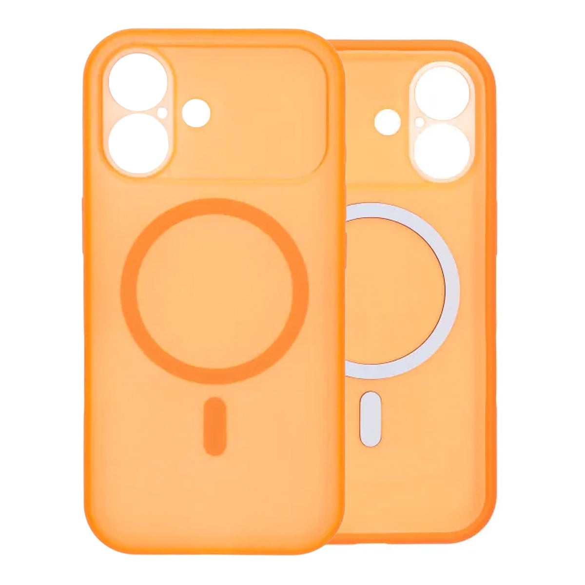 iPhone 17 Kuori Kameran linssinsuojus MagSafe Oranssi