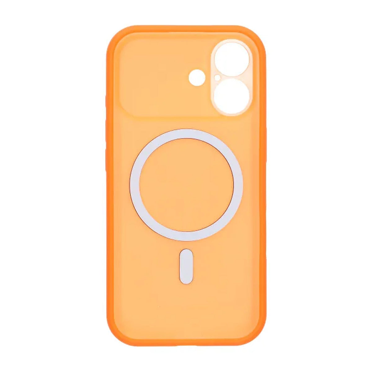 iPhone 17 Kuori Kameran linssinsuojus MagSafe Oranssi