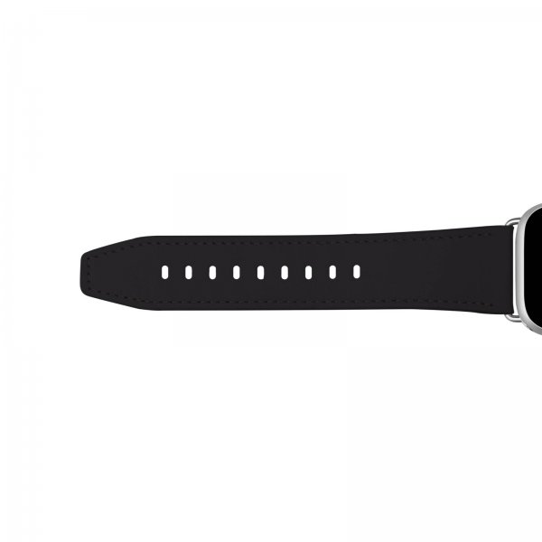 Puro Apple Watch 38/40/41/42mm ranneke E-Classic Musta